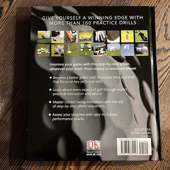 The Complete Golf Manual by Steve Newell Hardcover Book EXC - Picture 2 of 4